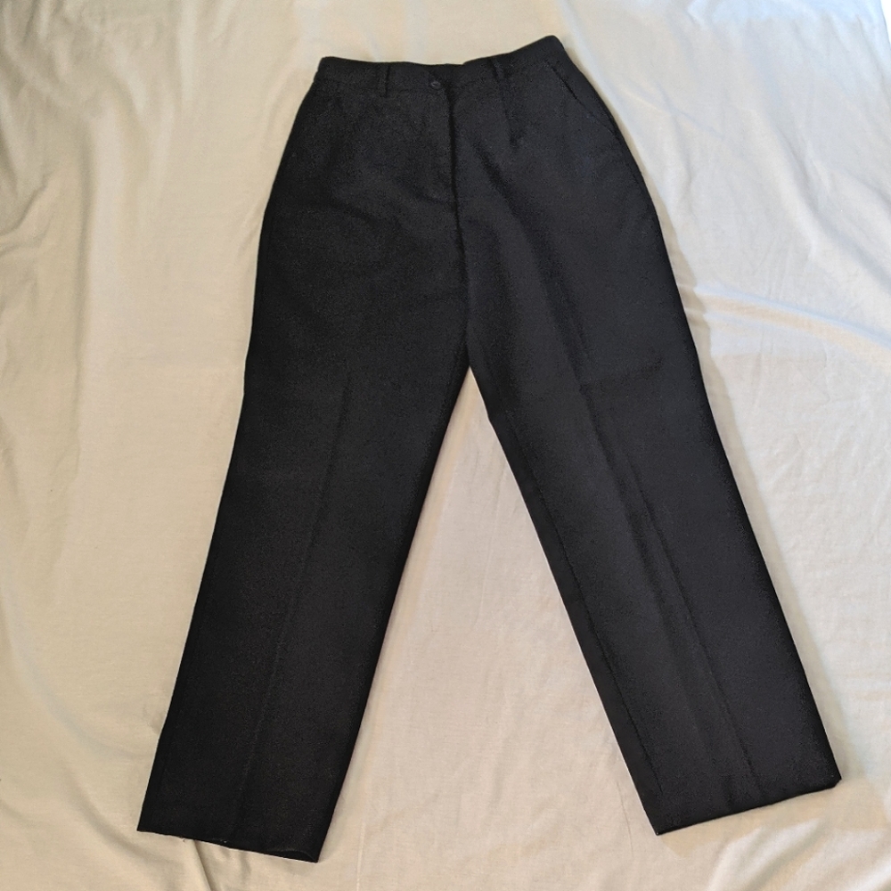 Appleseed's black wool pants, size 8
